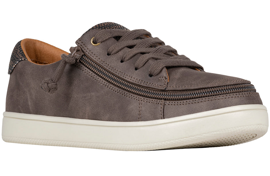  FINAL SALE - Women's Espresso BILLY Sneaker Low Tops