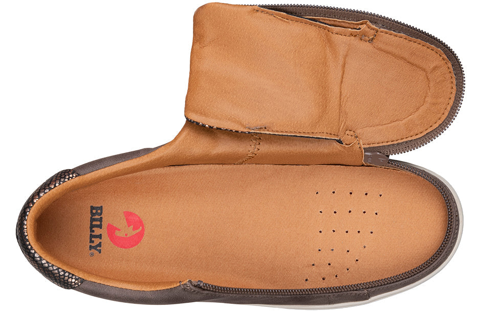  FINAL SALE - Women's Espresso BILLY Sneaker Low Tops