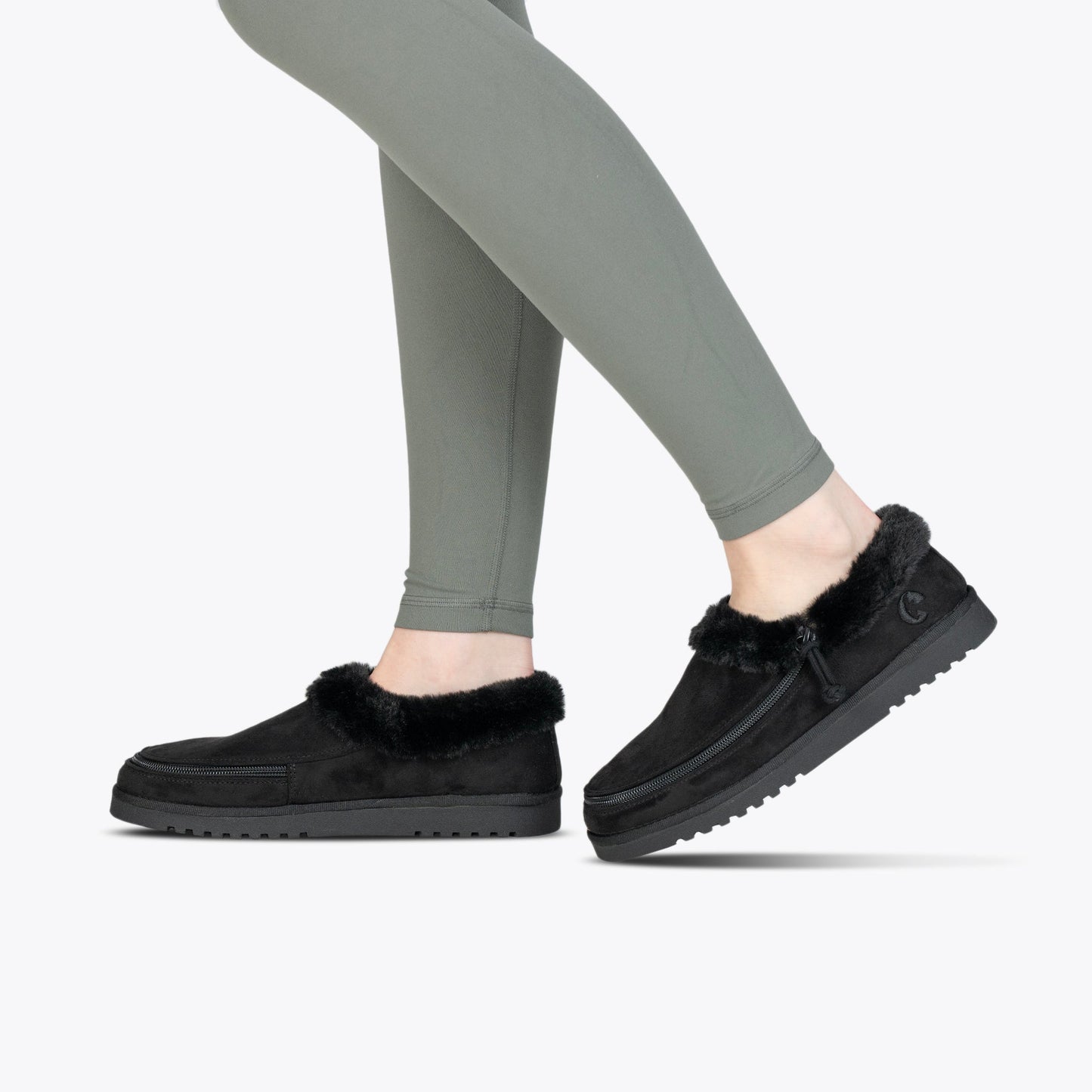  Women's Black BILLY Cozy Slipper