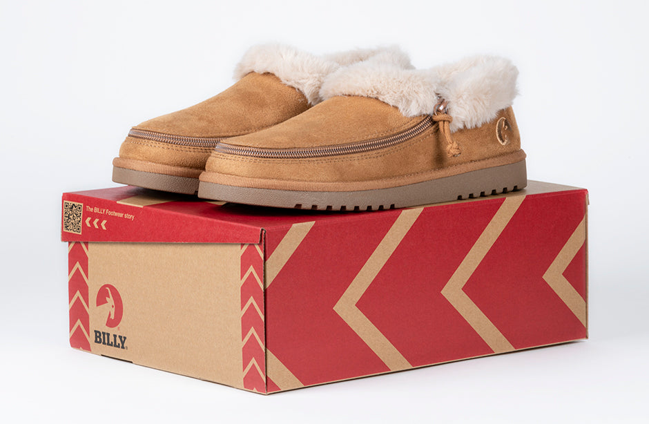  Women's Chestnut BILLY Cozy Slippers