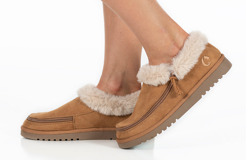  Women's Chestnut BILLY Cozy Slippers