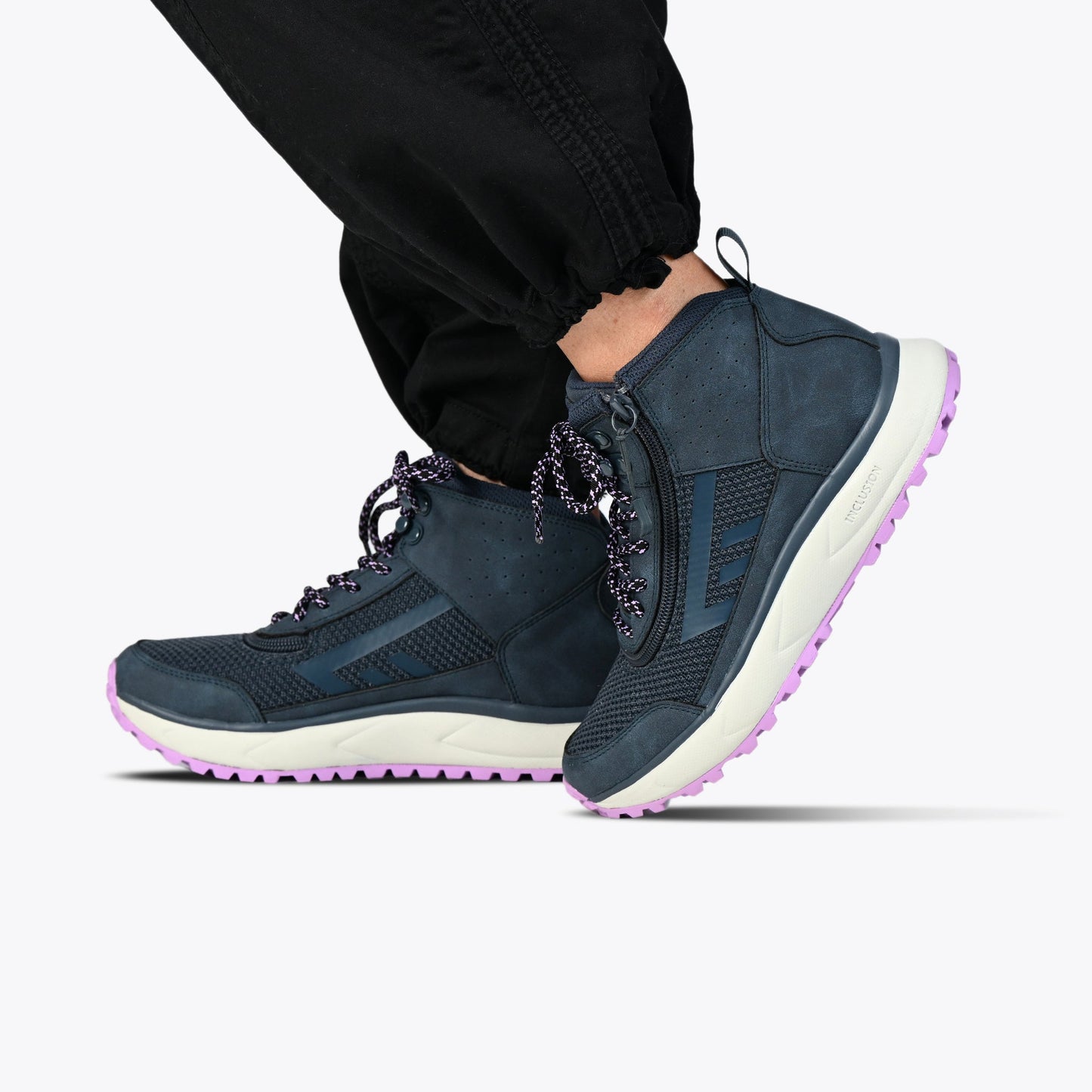  Women's Navy/Purple BILLY Inclusion Trail Boot