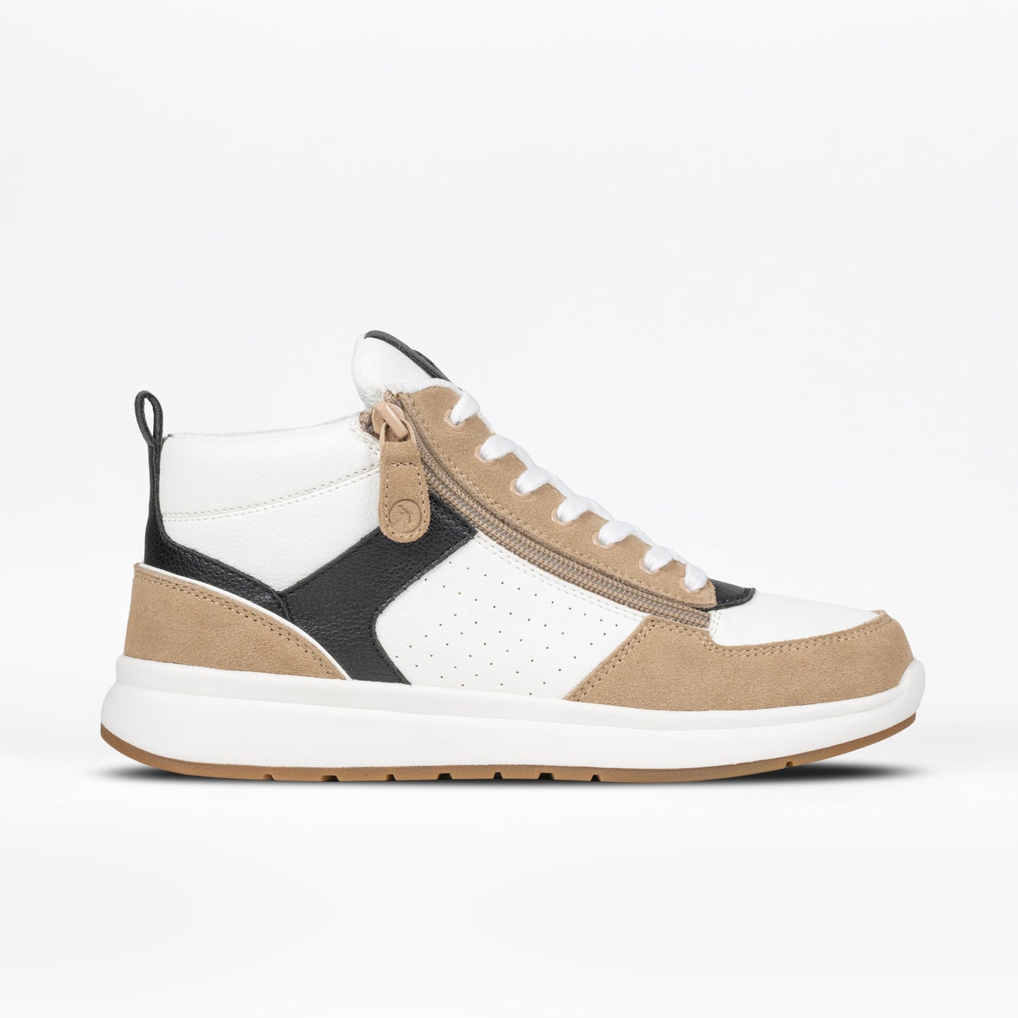  Women's White/Tan/Black BILLY Comfort DZ High