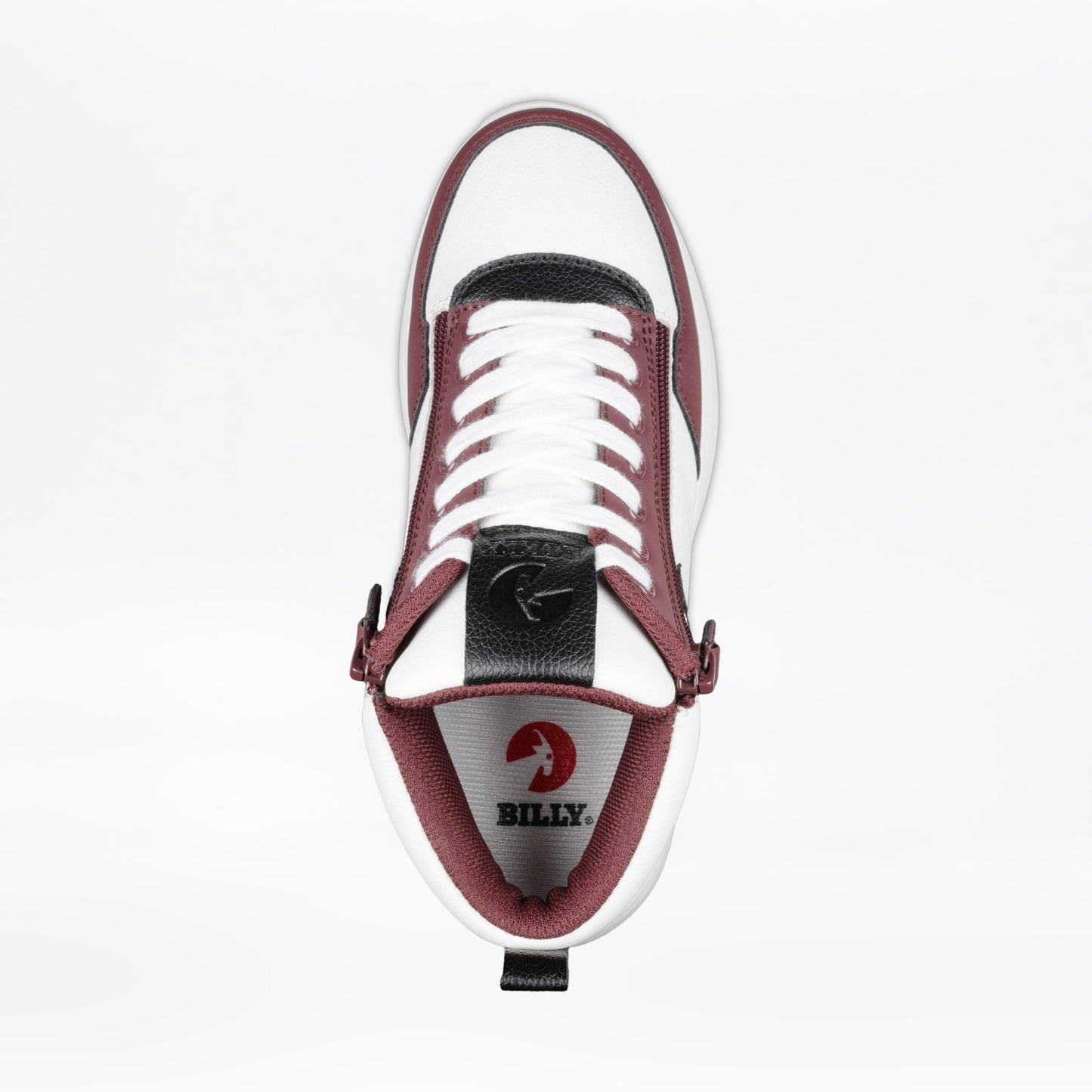  Women's White/Wine/Black BILLY Comfort DZ High