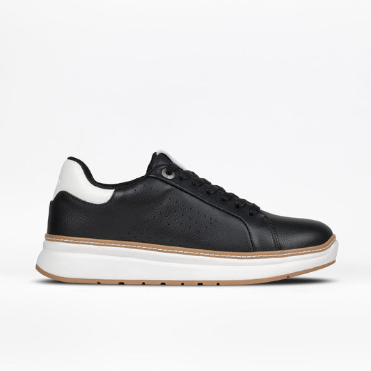  Women's Black Leather BILLY Comfort Luxe