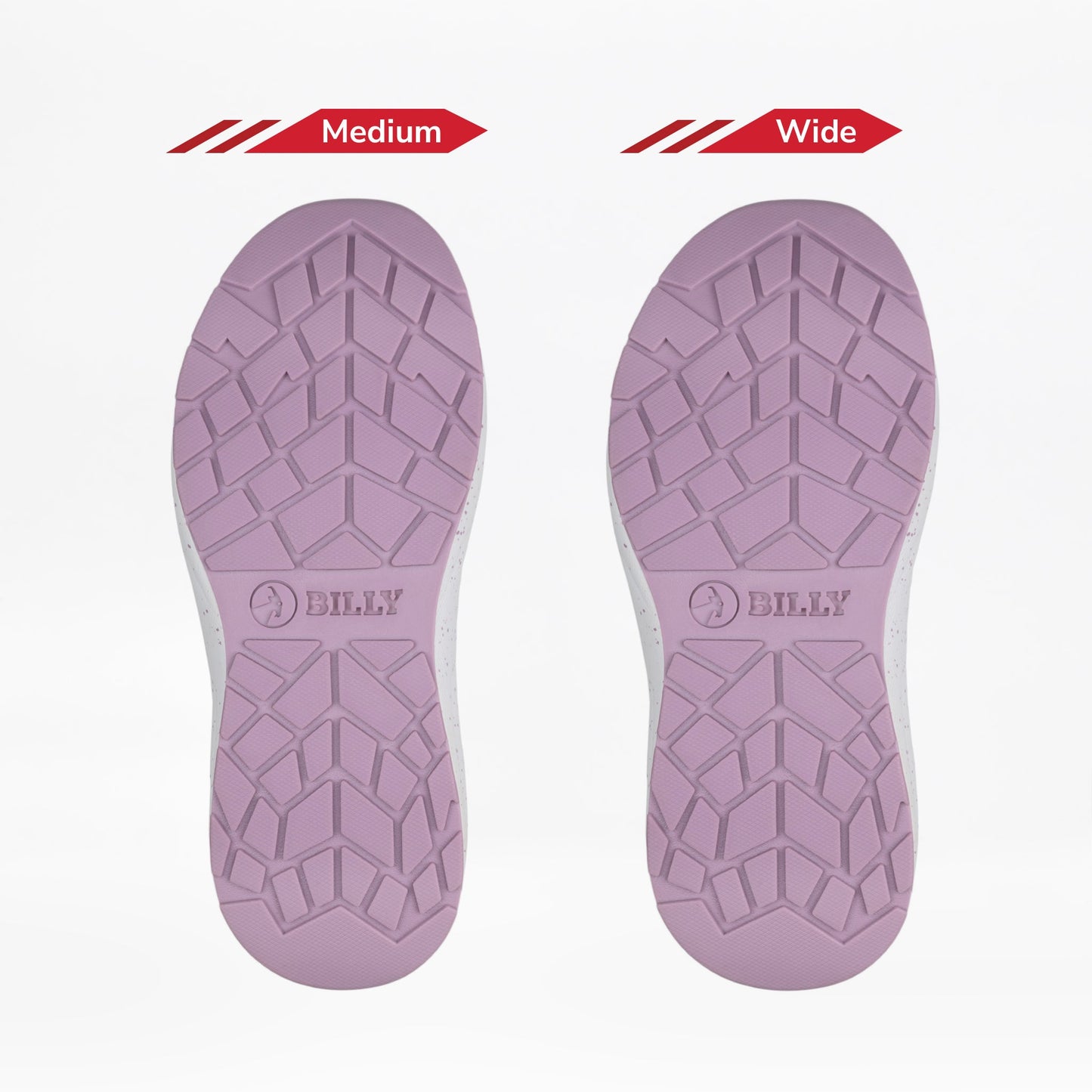  Women's Mauve/White/Plum BILLY Sport Inclusion DZ1