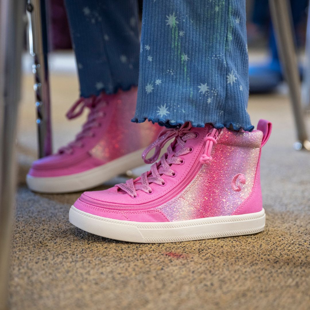  Pink Glitz BILLY Classic Lace High