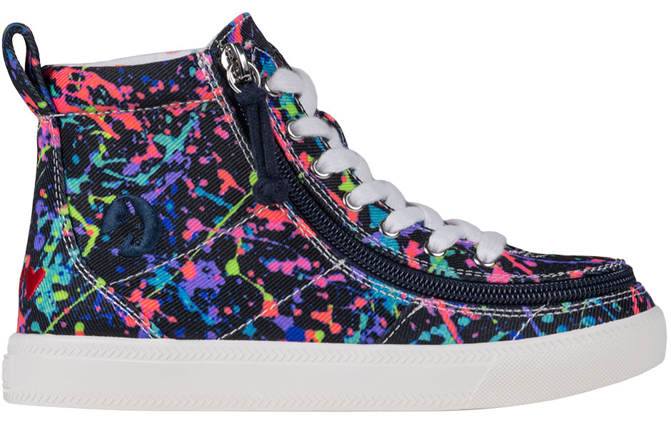 Sasha Splatter BILLY Classic Lace High Tops
