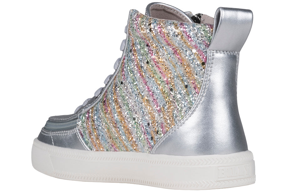  Silver Rainbow BILLY Classic Lace High Tops