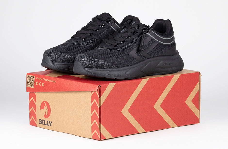  Black To The Floor BILLY Sport Inclusion Too Athletic Sneakers