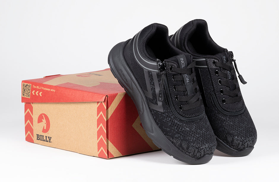  Black To The Floor BILLY Sport Inclusion Too Athletic Sneakers