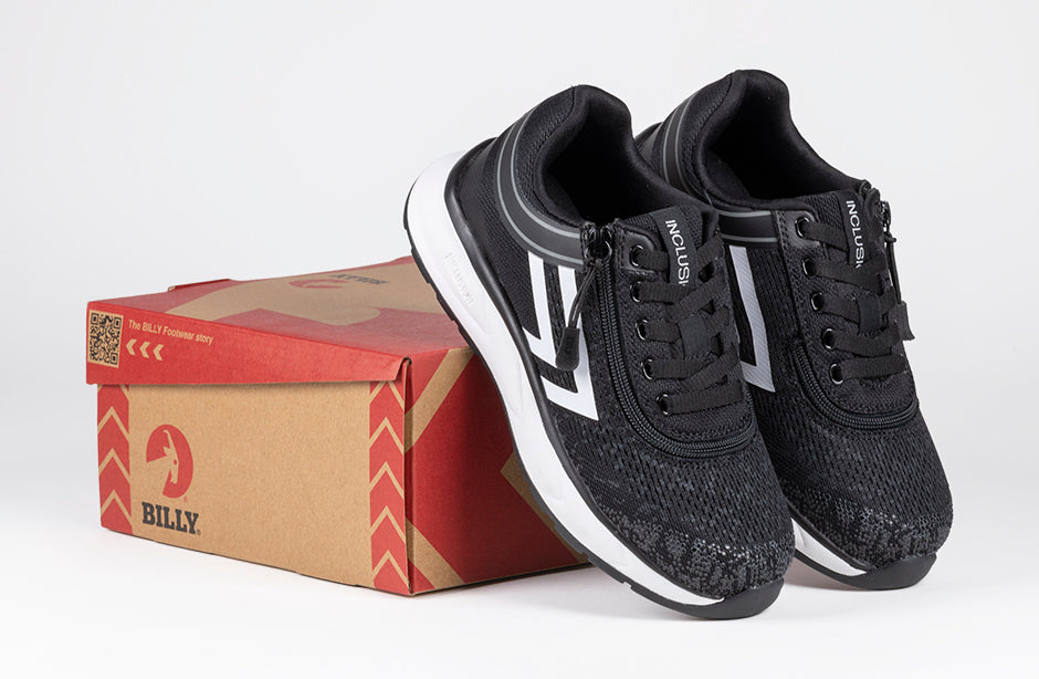 Black/White BILLY Sport Inclusion Too Athletic Sneakers
