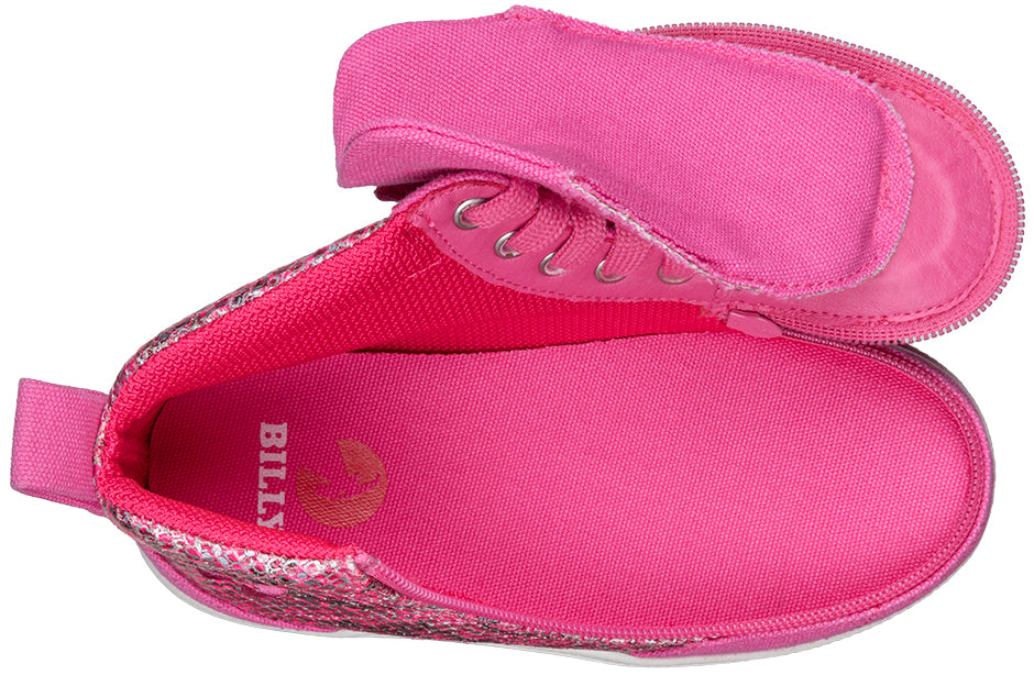  Fuchsia Snake BILLY Classic D|R II High Tops