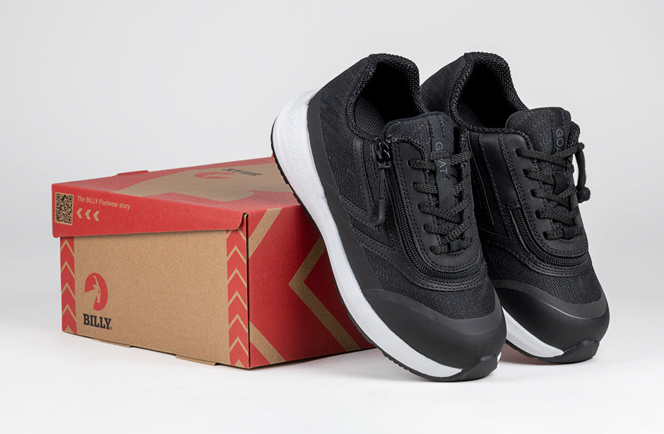  Black BILLY Goat AFO-Friendly Shoes