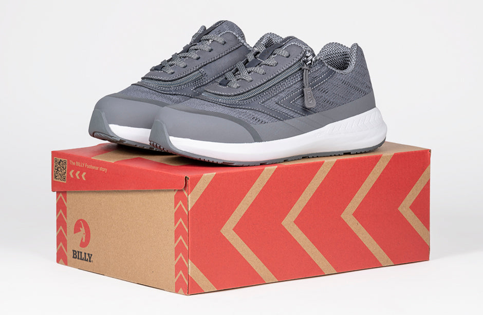 Charcoal BILLY Goat AFO-Friendly Shoes
