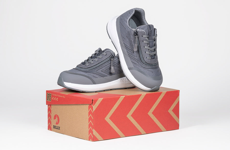  Charcoal BILLY Goat AFO-Friendly Shoes