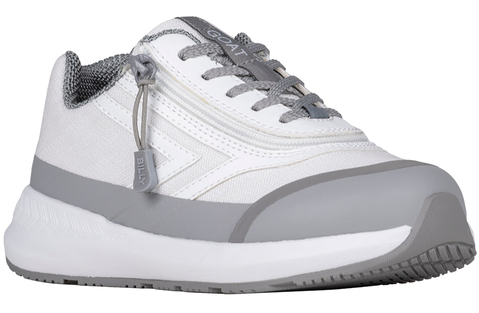  White BILLY Goat AFO-Friendly Shoes