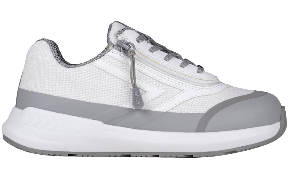  White BILLY Goat AFO-Friendly Shoes