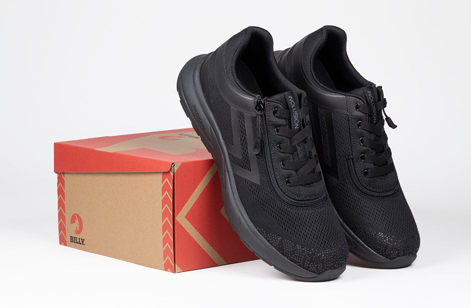  Men's Black To The Floor BILLY Sport Inclusion Too Athletic Sneakers
