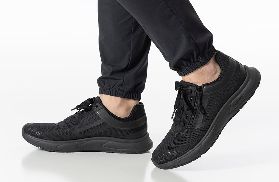  Men's Black To The Floor BILLY Sport Inclusion Too Athletic Sneakers
