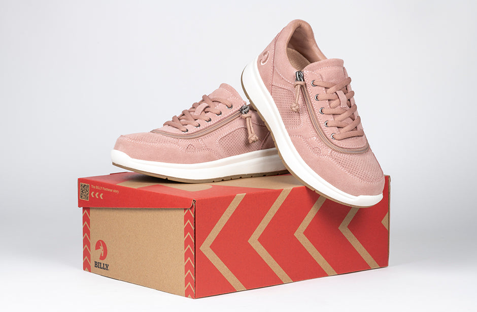  Women's Blush Suede BILLY Comfort Joggers