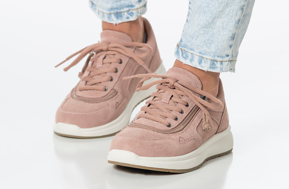  Women's Blush Suede BILLY Comfort Joggers