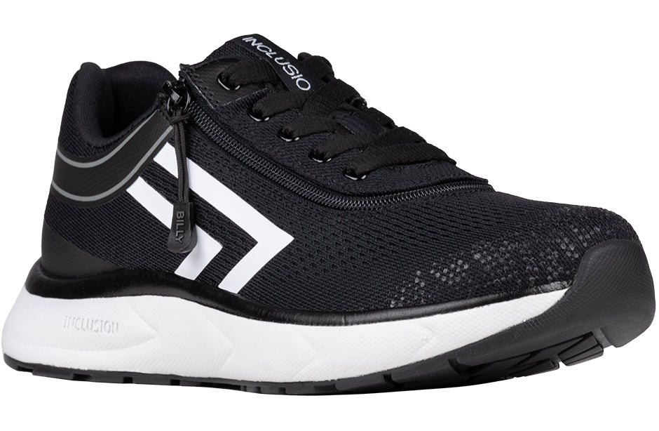  Women's Black/White BILLY Sport Inclusion Too Athletic Sneakers
