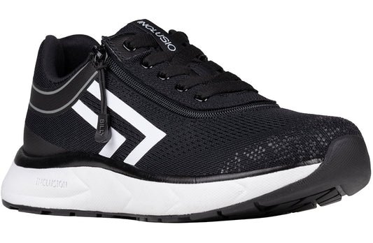  Women's Black/White BILLY Sport Inclusion Too Athletic Sneakers