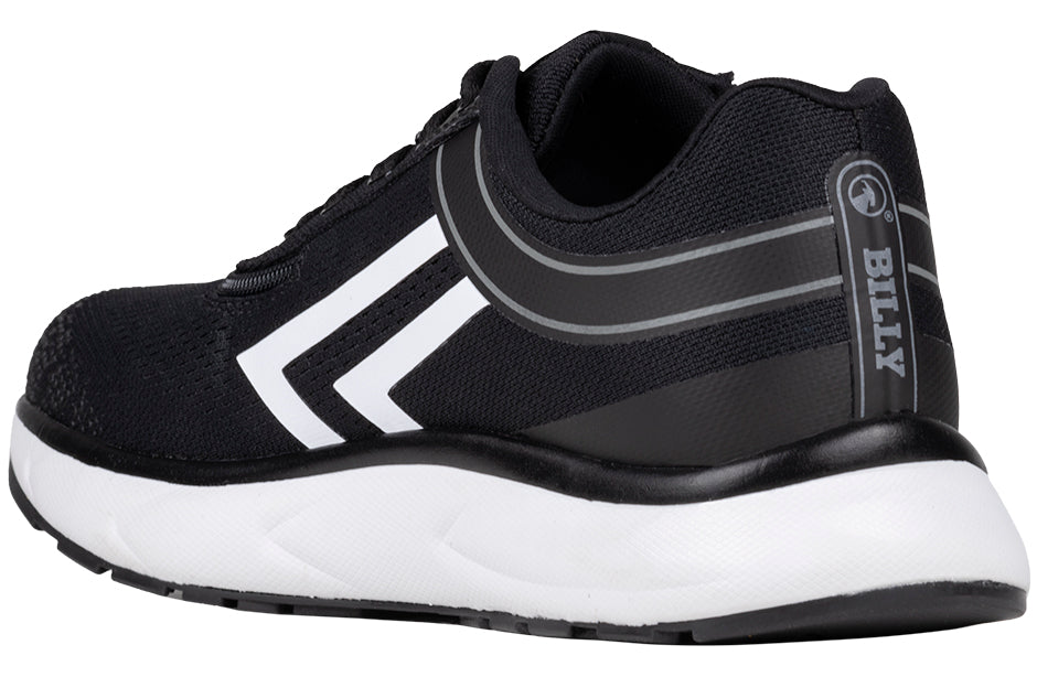  Women's Black/White BILLY Sport Inclusion Too Athletic Sneakers