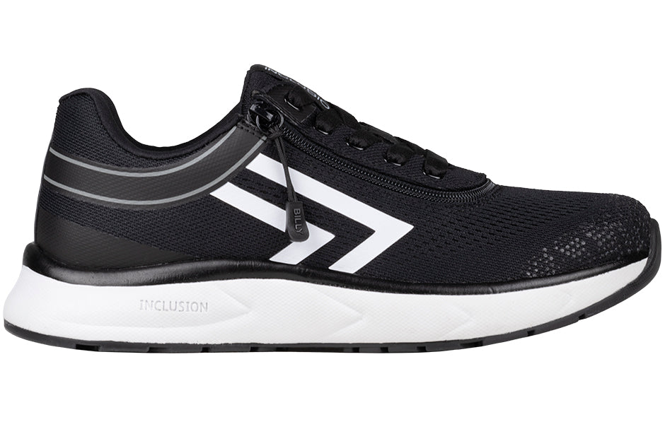  Women's Black/White BILLY Sport Inclusion Too Athletic Sneakers