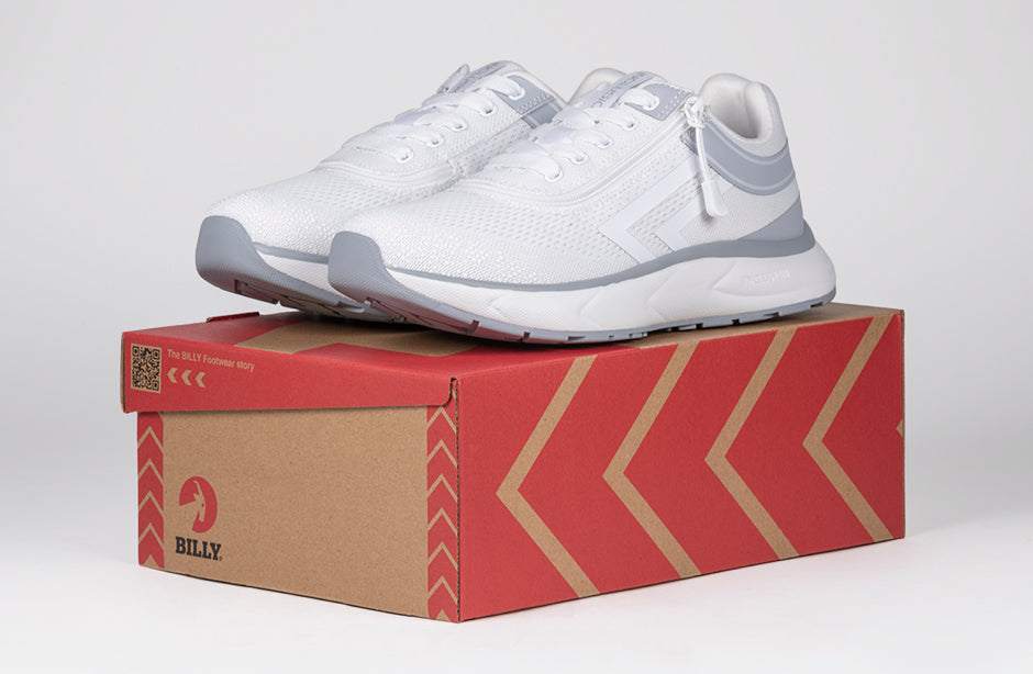  Women's White BILLY Sport Inclusion Too Athletic Sneakers