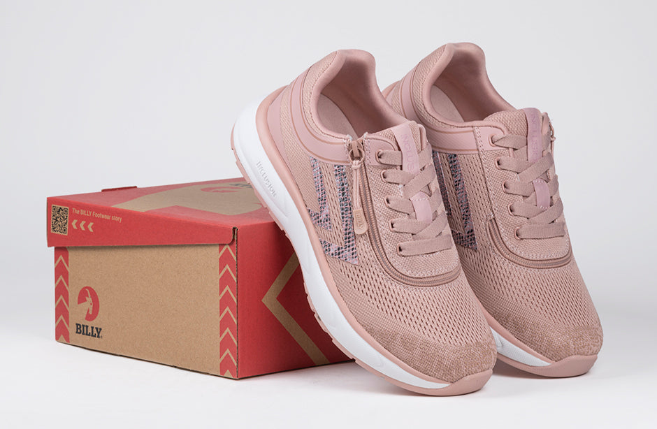  Women's Pink/Exotic BILLY Sport Inclusion Too Athletic Sneakers